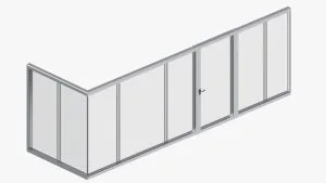 ES-PW3025 Partition Walls system by ES Windows