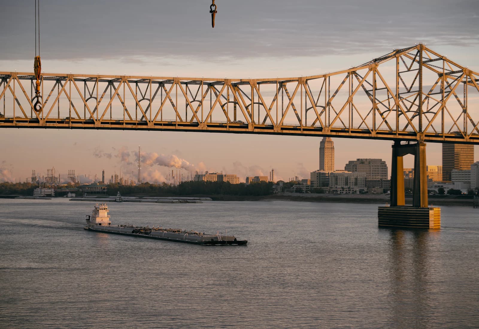 Scenic view of Lake Charles, Louisiana