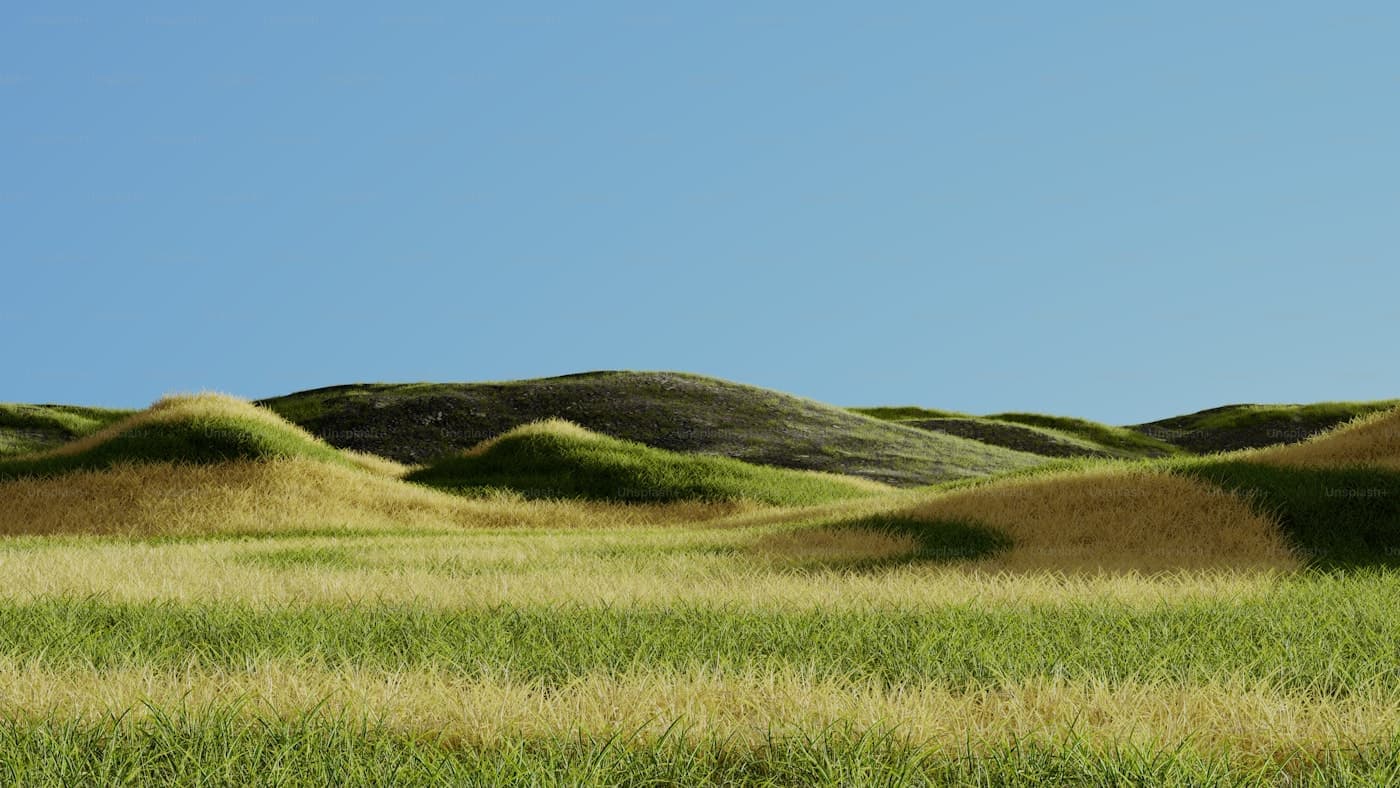 Scenic view of the Nebraska Sandhills in Nebraska