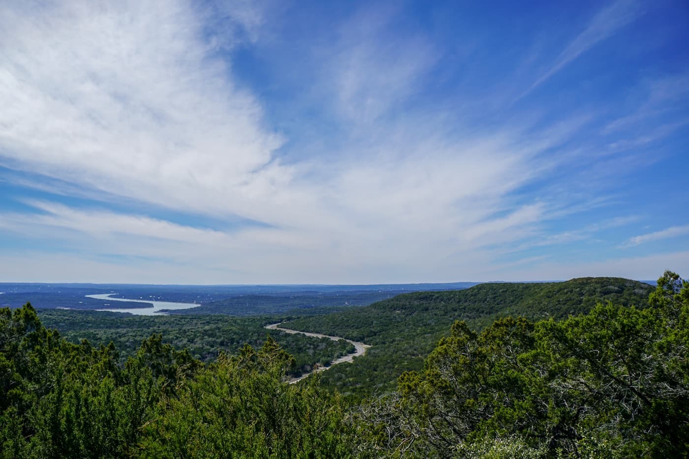 Scenic view of Texas Hill Country in Texas